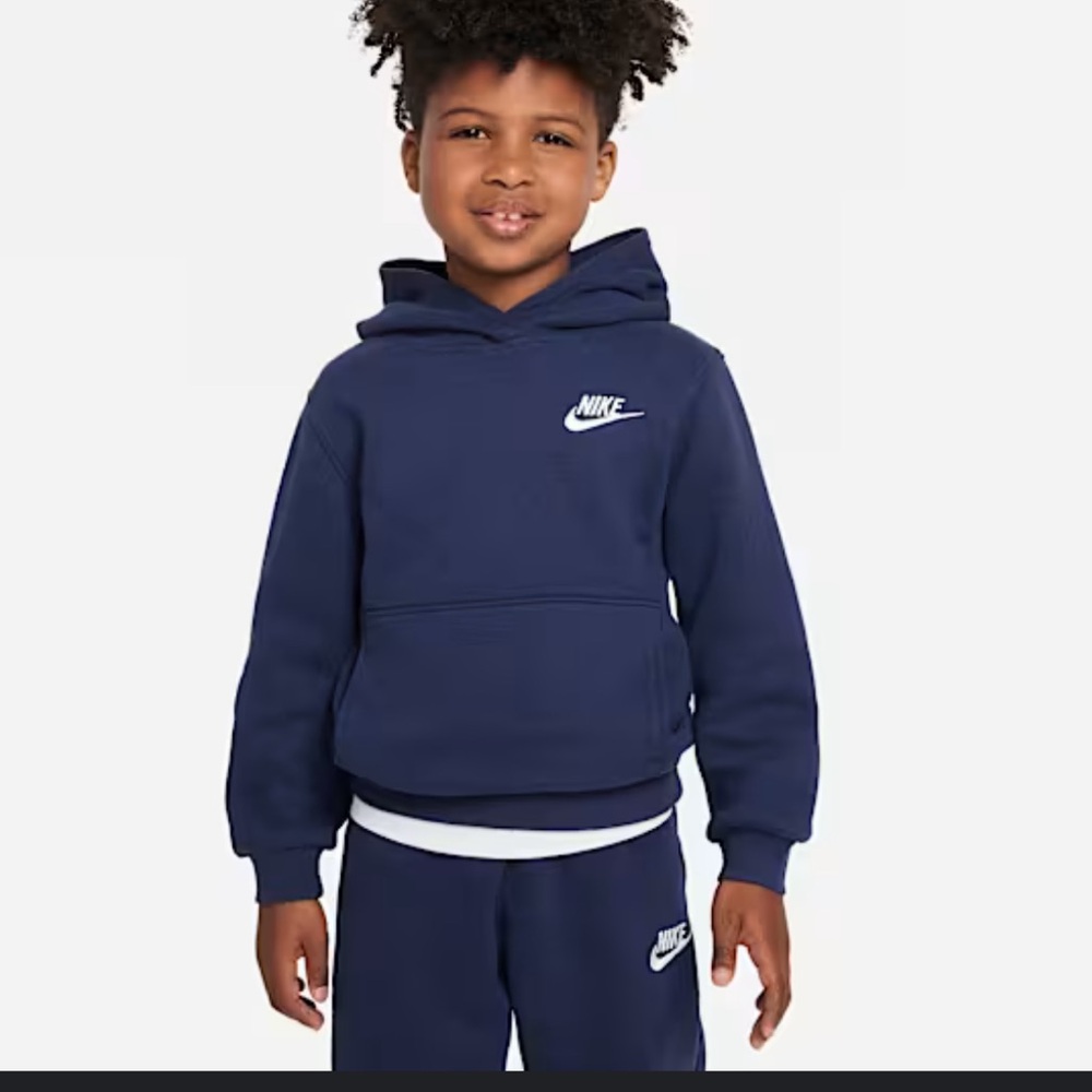 Nike Kids Dark Blue Hoodie